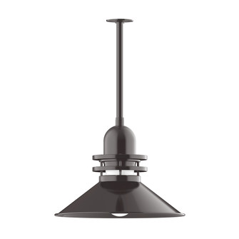 Atomic One Light Pendant in Architectural Bronze (518|STB15251)