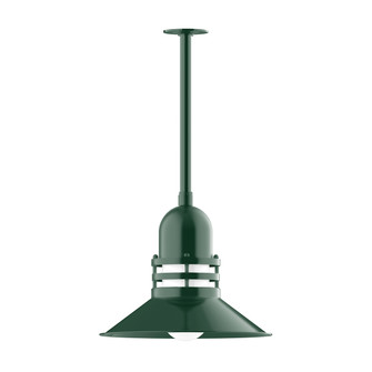 Atomic One Light Pendant in Forest Green (518|STB15042)