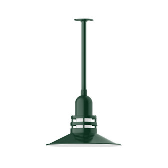 Atomic One Light Pendant in Forest Green (518|STB14942T24) Atomic One Light Pendant in Forest Green (518|STB14942T24)