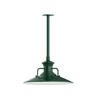 Homestead One Light Pendant in Forest Green (518|STB14342T30)