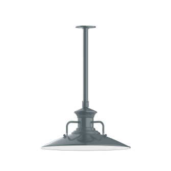 Homestead One Light Pendant in Slate Gray (518|STB14340T24)
