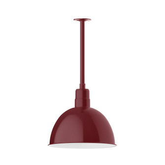 Deep Bowl One Light Pendant in Barn Red (518|STB11755G05)