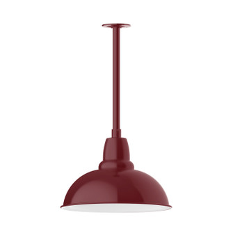 Cafe One Light Pendant in Barn Red (518|STB10855T36W16)