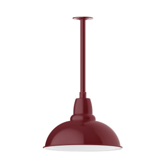 Cafe One Light Pendant in Barn Red (518|STB10855T24W16)