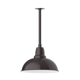 Cafe One Light Pendant in Architectural Bronze (518|STB10851T24)