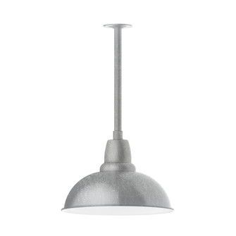 Cafe One Light Pendant in Painted Galvanized (518|STB10849T36)