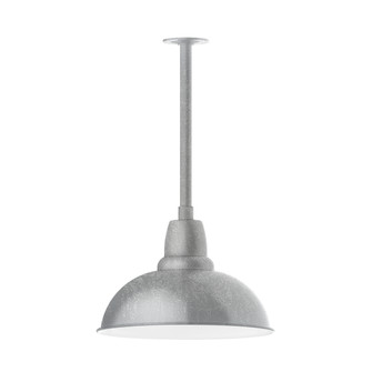 Cafe One Light Pendant in Painted Galvanized (518|STB10849T30)