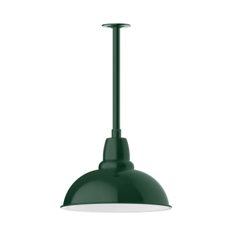 Cafe One Light Pendant in Forest Green (518|STB10842T36)