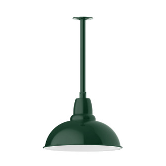 Cafe One Light Pendant in Forest Green (518|STB10842T24)