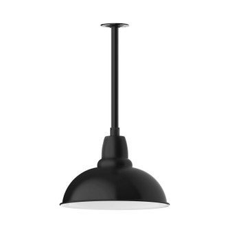 Cafe One Light Pendant in Black (518|STB10841)