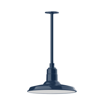 Warehouse One Light Pendant in Navy (518|STA18350H24)