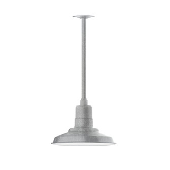 Warehouse One Light Pendant in Painted Galvanized (518|STA18249H30)