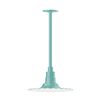 Radial One Light Pendant in Sea Green (518|STA15848H30)