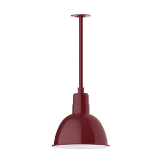 Deep Bowl One Light Pendant in Barn Red (518|STA11655H24)