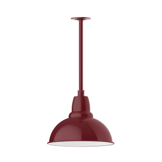 Cafe One Light Pendant in Barn Red (518|STA10755H24W14)