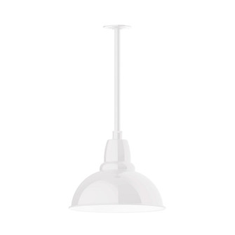 Cafe One Light Pendant in White (518|STA10744H24G05)