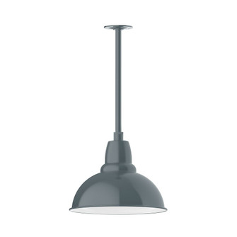 Cafe One Light Pendant in Slate Gray (518|STA10740W14)