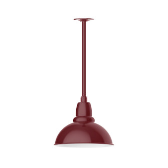 Cafe One Light Pendant in Painted Galvanized (518|STA10649W12)