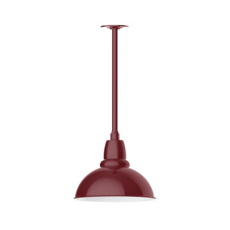 Cafe One Light Pendant in Painted Galvanized (518|STA10649H30W12)