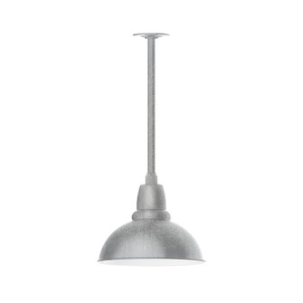 Cafe One Light Pendant in Painted Galvanized (518|STA10649)