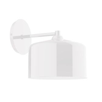 Julia One Light Wall Sconce in White (518|SCK41944)