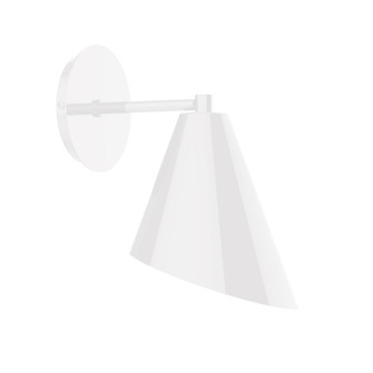 J-Series One Light Wall Sconce in White (518|SCK41544)