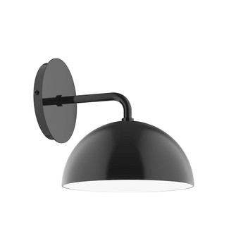 Arcade One Light Wall Sconce in Black (518|SCJ43141)