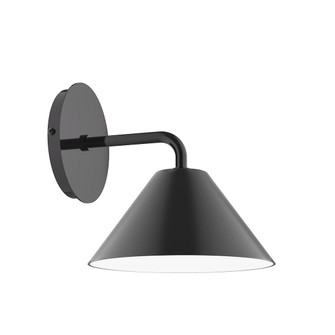 Axis One Light Wall Sconce in Black (518|SCJ42141)
