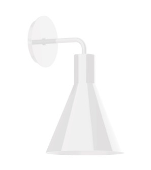 J-Series One Light Wall Sconce in White (518|SCJ41644)