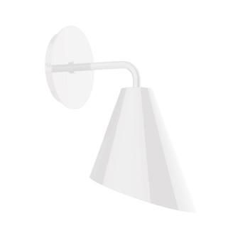 J-Series One Light Wall Sconce in White (518|SCJ41544)