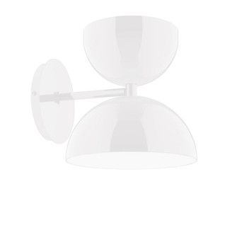 Nest One Light Wall Sconce in White (518|SCIX44944)