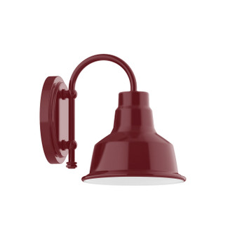 Warehouse One Light Wall Sconce in Barn Red (518|SCB18055W08)