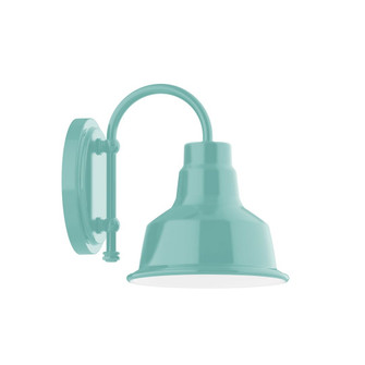 Warehouse One Light Wall Sconce in Sea Green (518|SCB18048W08)