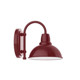 Cafe One Light Wall Sconce in Barn Red (518|SCB10555W08)
