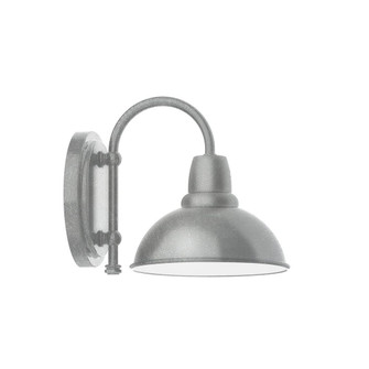 Cafe One Light Wall Sconce in Painted Galvanized (518|SCB10549G05)