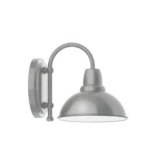 Cafe One Light Wall Sconce in Painted Galvanized (518|SCB10549) Cafe One Light Wall Sconce in Painted Galvanized (518|SCB10549)