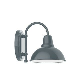 Cafe One Light Wall Sconce in Slate Gray (518|SCB10540)