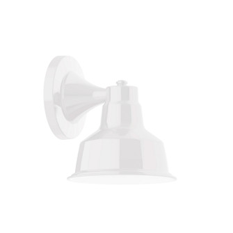 Warehouse One Light Wall Sconce in White (518|SCA18044)