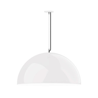 XL Choices One Light Pendant in White w/White Interior (518|PEG2314444)