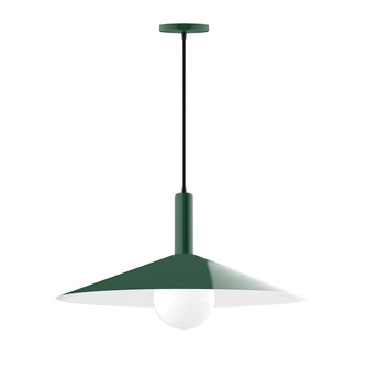 Zing One Light Pendant in Forest Green (518|PEBX478G1542C26)