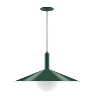 Zing One Light Pendant in Forest Green (518|PEBX478G1542)
