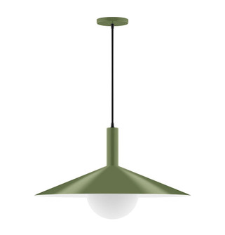Zing One Light Pendant in Fern Green (518|PEBX478G1522)