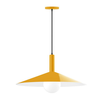 Zing One Light Pendant in Bright Yellow (518|PEBX478G1521C22)