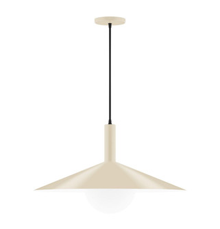 Zing One Light Pendant in Cream (518|PEBX478G1516)