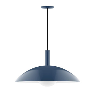 Glow One Light Pendant in Navy (518|PEBX477G1550)