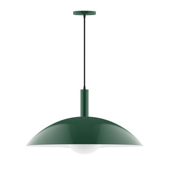 Glow One Light Pendant in Forest Green (518|PEBX477G1542)