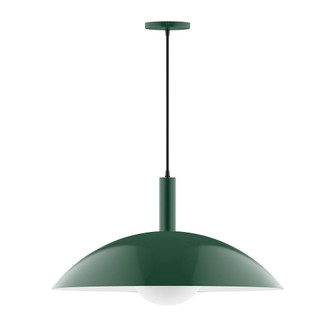 Stack One Light Pendant in Forest Green (518|PEBX477G1542)