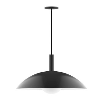 Glow One Light Pendant in Black (518|PEBX477G1541)