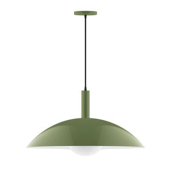 Glow One Light Pendant in Fern Green (518|PEBX477G1522)