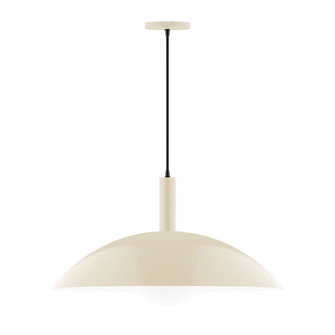 Glow One Light Pendant in Cream (518|PEBX477G1516)